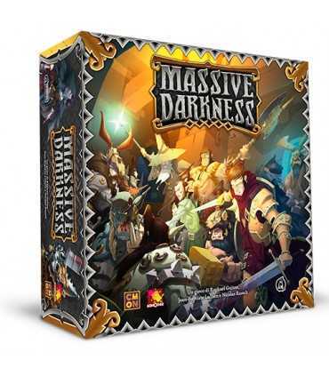 Massive Darkness - Gioco Cooperativo Fantasy con Miniature | 1-6 Giocatori | Dungeon Crawler Avventura - Italiano Asmodee