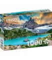 Puzzle da 1000 Pezzi - Sorapis Lake, Dolomites, Italy
