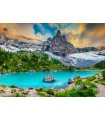 Puzzle da 1000 Pezzi - Sorapis Lake, Dolomites, Italy