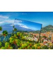 Puzzle 1000 pezzi Etna Volcano and Taormina Sicily