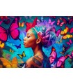 Puzzle da 1000 Pezzi - Queen of Butterflies