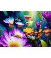 Puzzle da 1000 Pezzi - Flowers in the Rain