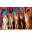 Puzzle da 1000 Pezzi - Five Cats