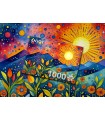 Puzzle da 1000 Pezzi - Sunset Rain
