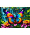 Puzzle da 1000 Pezzi - Butterfly in the Forest