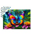 Puzzle da 1000 Pezzi - Butterfly in the Forest