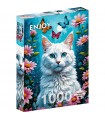 Puzzle da 1000 Pezzi - White Cat