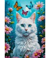 Puzzle da 1000 Pezzi - White Cat