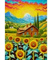 Puzzle da 1000 Pezzi - Sunflower House