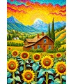 Puzzle da 1000 Pezzi - Sunflower House