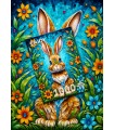 Puzzle da 1000 Pezzi - Garden Bunny