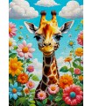 Puzzle da 1000 Pezzi - Cute Giraffe