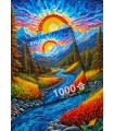 Puzzle da 1000 Pezzi - Sunrise Landscape
