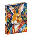 Puzzle da 1000 Pezzi - Cool Rabbit