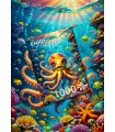 Puzzle da 1000 Pezzi - Cute Octopus