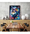 Puzzle da 1000 Pezzi - Magical Wolf Portrait