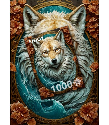 Puzzle da 1000 Pezzi - The Wolf