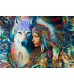 Puzzle da 1000 Pezzi - Native Princess