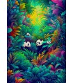 Puzzle da 1000 Pezzi - Panda Haven