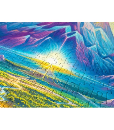 Puzzle da 1000 Pezzi - Woodland Pyramids