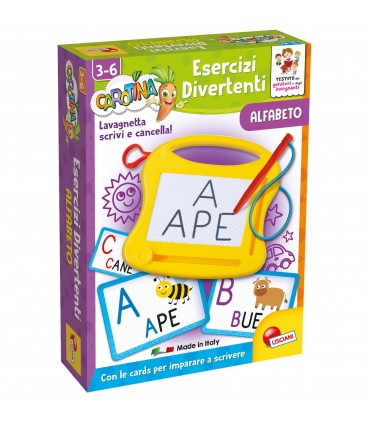 Carotina - Esercizi Divertenti: Alfabeto