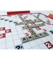 Scarabeo - Gioco di Parole in Scatola per Famiglie | 2-4 Giocatori, Età 10+, Divertimento con Tessere in Legno, 25 Minuti di Sf
