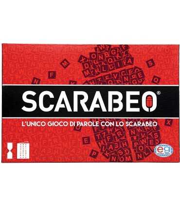 Scarabeo - Gioco di Parole in Scatola per Famiglie | 2-4 Giocatori, Età 10+, Divertimento con Tessere in Legno, 25 Minuti di Sf