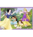 2 Puzzle da 12 Pezzi Principesse Disney
