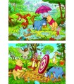 2 Puzzle da 20 Pezzi Winnie the Pooh