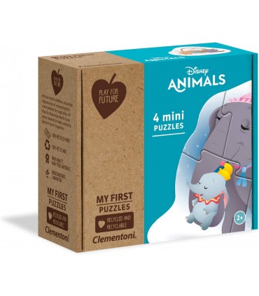4 Puzzle in 1 My First Puzzles Amici Animali della Disney