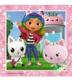 3 Puzzle da 49 Pezzi - Gabby's Dollhouse