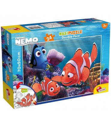 Puzzle da 24 Pezzi Maxi - Double Face: Alla Ricerca di Nemo