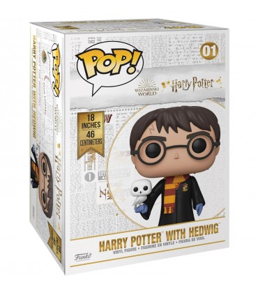 POP - Harry Potter: Personaggio Harry Potter con Edvige Gigante 46 cm