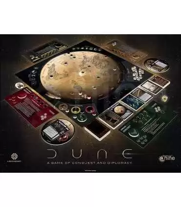Dune: Un Gioco di Conquista e Diplomazia | Giochi da Tavolo Strategici per 2-4 Giocatori, Età 12+, 45 Minuti di Gioco