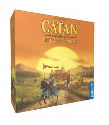 I Coloni di Catan: Città e Cavalieri - Espansione Strategica per Famiglie, 3-4 Giocatori, 90 Minuti di Divertimento e Sfide!