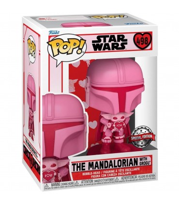 POP! - Star Wars: Valentines S2: Mando con Grogu