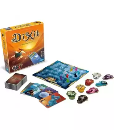 Dixit - Gioco di Carte di Fantasia e Intuizione per 4-8 Giocatori, Divertimento Familiare in 30 Minuti - Asmodee
