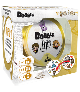 Dobble Harry Potter - Gioco di carte magico per famiglie, 2-8 giocatori, età 6+, divertimento in 10 min!