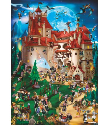 Puzzle da 1000 Pezzi - Cartoon: Dracula
