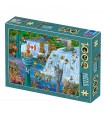 Puzzle da 1000 Pezzi - Cartoon: Niagara Falls