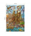 Puzzle da 1000 Pezzi - Cartoon: Sagrada Familia