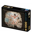 Puzzle da 1000 Pezzi - Ancient Egypt Nebamun Hunting in the Marshes