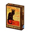 Puzzle da 1000 Pezzi Vintage Posters Le Chat Noir