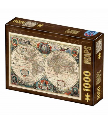 Puzzle da 1000 Pezzi - Epoch Posters: Vintage Map