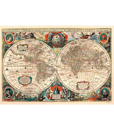 Puzzle da 1000 Pezzi - Epoch Posters: Vintage Map