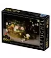 Puzzle da 1000 Pezzi - Bruegel the Elder: Flowers in a Basket and a Vase