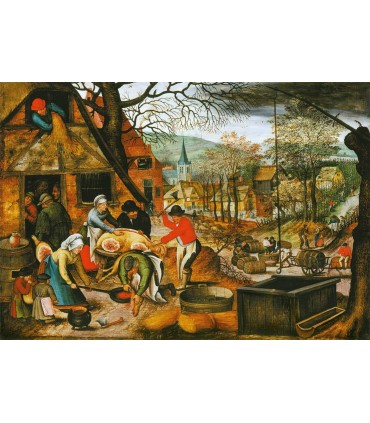 Puzzle da 1000 Pezzi - Pieter Bruegel the Younger: Autumn