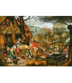 Puzzle da 1000 Pezzi - Pieter Bruegel the Younger: Autumn
