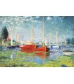Puzzle da 1000 Pezzi Claude Monet Red Boats at Argenteuil