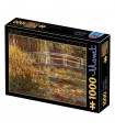 Puzzle da 1000 Pezzi - Claude Monet: The Japanese Bridge
